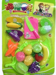 海阳之星切水果切切乐玩具蔬菜切切看过家家玩具水果过家家