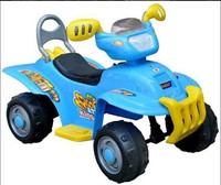儿童电动车四轮电沙滩车宝宝电瓶车可坐人童车小孩电动摩托玩具车