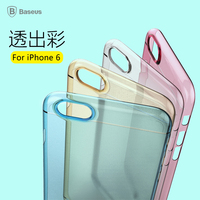 倍思Baseus iphone6手机壳 苹果6透明保护套外壳软硅胶轻薄 纤壳