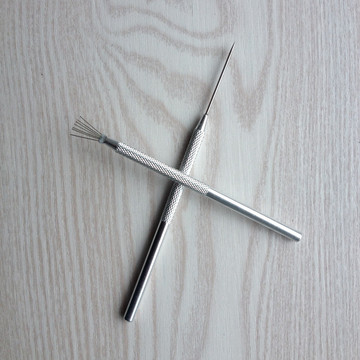 包邮 软陶粘土工具雕塑工具陶艺工具 铝棒 细节针 七本针