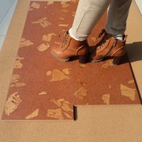 葡萄牙进口软木地板锁扣式儿童卧室环保隔音防潮防水软木地板粘贴