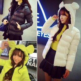2015冬装新款女装韩版显瘦学生棉服加厚小棉袄棉衣女短款修身外套