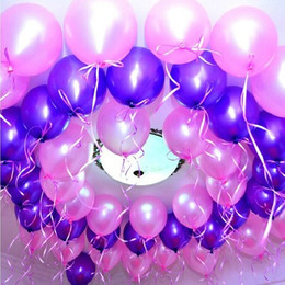珠光浪漫结婚婚庆婚礼装饰用品气球批发生日婚房布置气球包邮