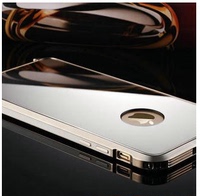 iphone6 plus金属边框+亚克力镜子后盖保护套 5.5寸苹果6手机外壳