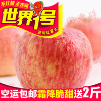 陕西洛川有机水果新鲜红富士苹果世界一号100#特大新年送礼批发