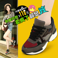 nva2015明星同款韩版运动鞋韩国风内增高透气网面女鞋单鞋旅游鞋