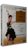 正版舞蹈 杨艺单人拉丁舞 恰恰恰DVD光盘 基础入门初级教学碟片