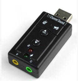 USB声卡 USB 7.1外置声卡 立体声电脑声卡 免驱声卡 亏本包邮