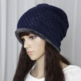 2015新款冬季帽子女套头帽加厚护耳堆堆帽冬季保暖韩版时尚包头帽