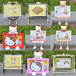 创意儿童宝宝相框7寸卡通摆台diy相架hello kitty组合相框