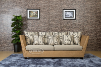 藤家具客厅藤沙发组合三人沙发天然印尼藤沙发简约大气藤沙发