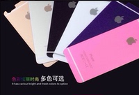新款苹果iPhone6彩色钢化手机膜iPhone6糖果色钢化前后手机贴膜