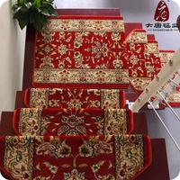 田园加厚 楼梯踏步垫楼梯地毯防滑垫 免胶自吸自粘垫 可定做满铺