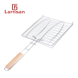lartisan烧烤工具烧烤网夹烤鱼夹子烧烤夹子网烧烤配件