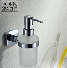 德国进口正品 当代全铜浴室挂件  卫浴用品皂液器