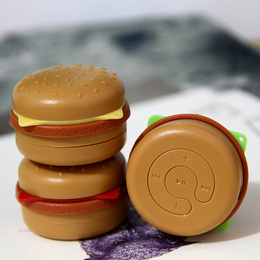 厂家直销 新款上市超级可爱汉堡时尚造型插卡MP3播放器热销