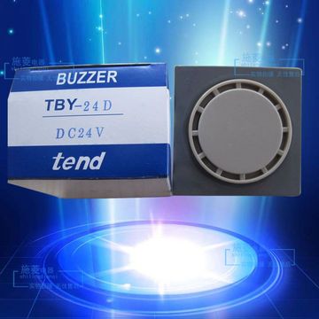 销售台湾TEND天得TBY-24D直流蜂鸣器正方型DC24V直流扬声器