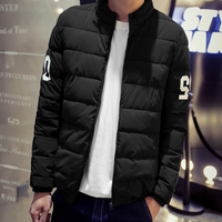 冬季新款韩版棉服男士棉衣青少年外套潮2015大码修身保暖棉袄外套