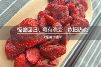 怪兽十叁 自制草莓干 无添加 零食蜜饯果脯果干100g