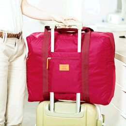 防水尼龙折叠式旅行衣服收纳包大容量手提袋旅行箱收纳袋行李包