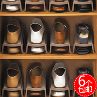 特价日本进口鞋架塑料简易创意收纳神器大学寝室宿舍整理空间大师