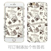 CGS美食物吃货iPhone6 6s Plus手机壳5s苹果磨砂4s 软壳 5.5潮4.7