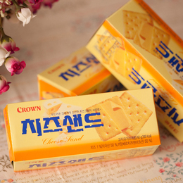 韩国进口食品 可拉奥奶酪夹心芝士饼干 营养饼干