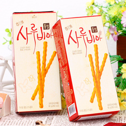 韩国进口海太芝麻棒 全麦黑芝麻营养棒 磨牙手指饼干 60g