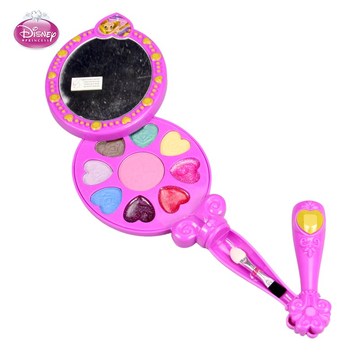 迪士尼甜美公主魔法镜儿童玩具彩妆表演化妆盒化妆镜舞会专用玩具