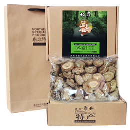 东北长白山特产 特级花菇香菇 野生蘑菇干货精选山珍250x2礼盒装