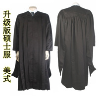 Master Graduation Gown美式硕士服学位服毕业礼服学位服国外