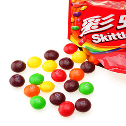 彩虹糖原果味45g包拉链袋装休闲糖果食品玩转彩虹满额包邮
