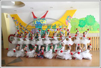六一儿童舞蹈小荷风采仙鹤和女孩幼儿舞蹈表演服新款儿童表演服