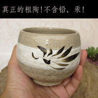 特价陶瓷茶具日式茶钵传统绘画纯手工不烫手茶杯小礼品