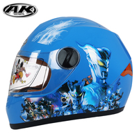 男女孩子AK摩托车头盔 电动车儿童头盔 可爱卡通头盔保暖秋冬全盔