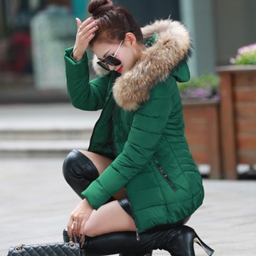 棉衣女短款2015新款韩版大码羽绒棉服修身时尚棉袄潮学生冬装外套