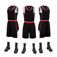 黑子篮球服男比赛训练运动球服套装正品吸汗透气队服DIY个性定制