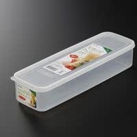 日本进口厨房收纳盒 食品盒 面条罐 保鲜盒 防尘筷子盒 带盖筷盒