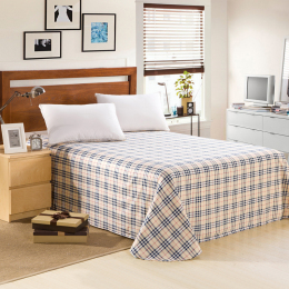圣维纳单双人棉布床单单品 冬季加厚学生宿舍床单单件 床上用品