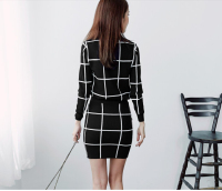 2015秋季新品毛衣套装裙两件套包臀套头针织衫毛线衣女韩版潮上衣