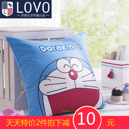 【天天特价】LOVO家纺罗莱 出品卡通抱枕靠垫子哆啦A梦系列靠垫