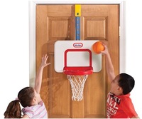 现货预售美国little tikes小泰克儿童可调节简易篮球架球框1-12岁