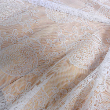 婚庆婚礼蕾丝布料面料纱幔背景布置布装饰圆型布料窗帘网纱布