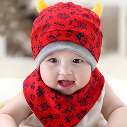儿童新生儿胎帽韩国婴儿帽子1-2岁男女秋冬季宝宝帽0-3-6-12个月