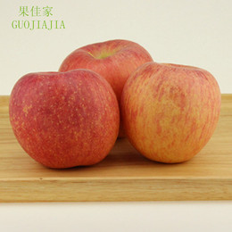 果佳家 2015新鲜苹果红富士苹果2500g 80mm以上平安果水果