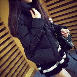2015冬季韩版新款加厚棉衣女短款学生棉服外套女士修身立领小棉袄