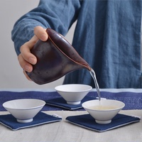 弄子里.台湾手工细陶瓷器公道杯子茶海日本分茶器匀茶具.利落收水