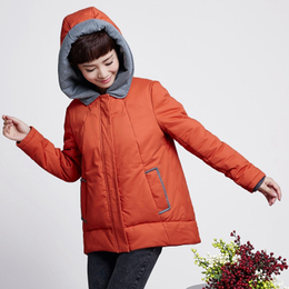 2015冬新品韩版宽松大码女装棉衣中长款中年妈妈保暖加厚棉服外套