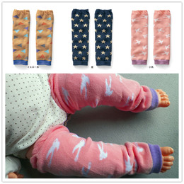 寒冬必备柔软加厚毛圈婴儿童长筒袜套 防寒保暖 宝宝护腿婴儿护膝