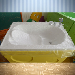 婴儿游泳馆一次性盆膜亚克力洗澡盆加厚单层浴膜1.7*1.2米水疗膜